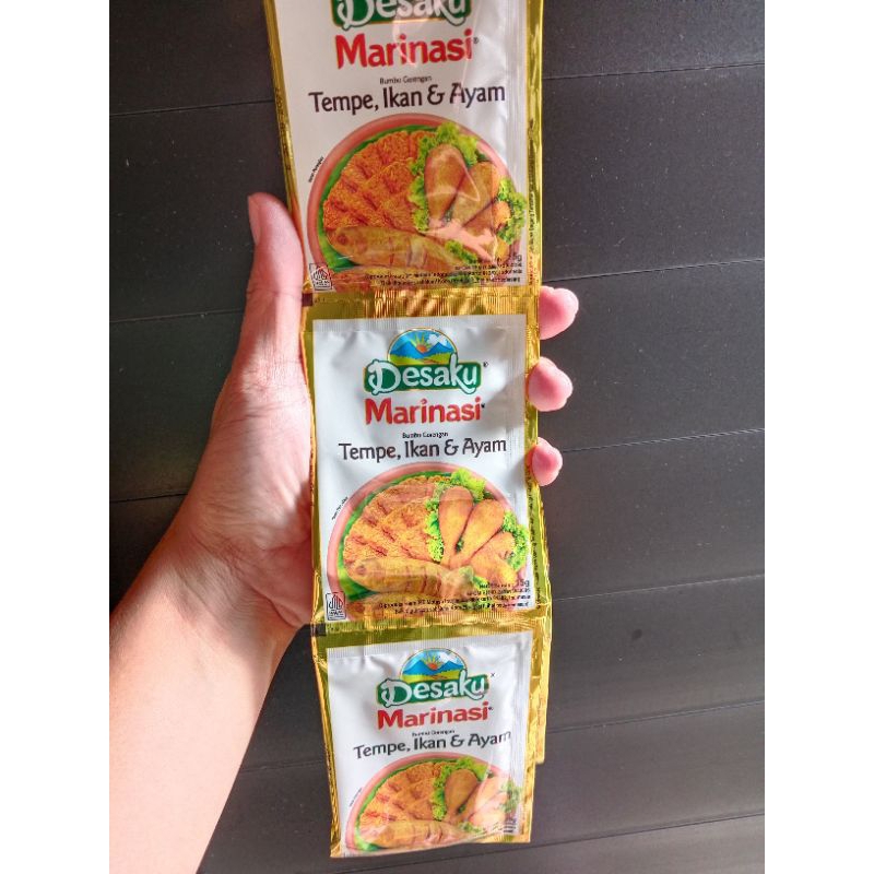 

Desaku Bumbu Marinasi 1 Renceng isi 12 Sachet