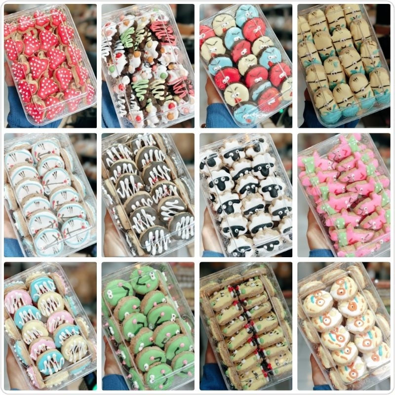 

Cookies Karakter | biskuit dengan bentuk karakter yg lucu