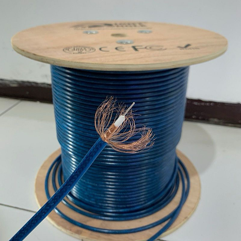 PER 10 METER NRN PRO BIRU KABEL VIDEO SDI RG59 75 OHM