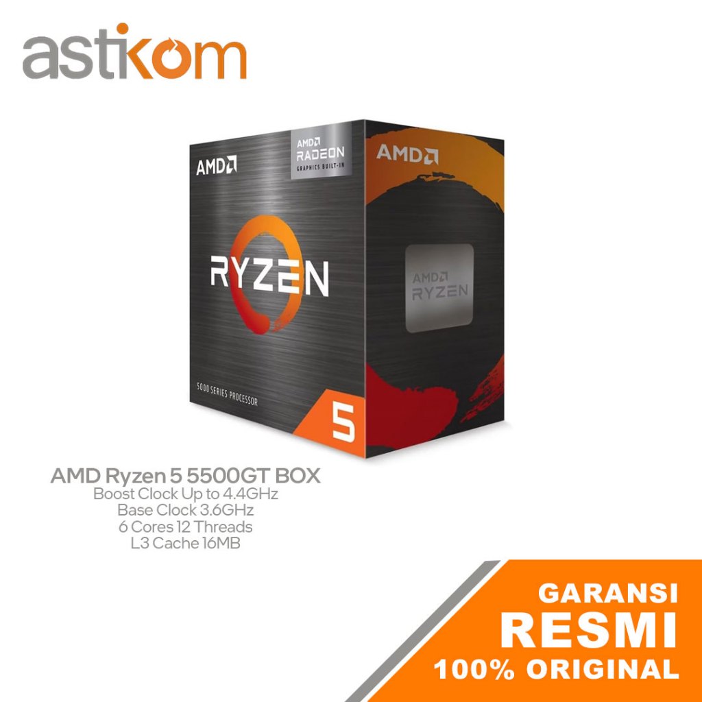 AMD Ryzen 5 5500GT BOX 6 Core