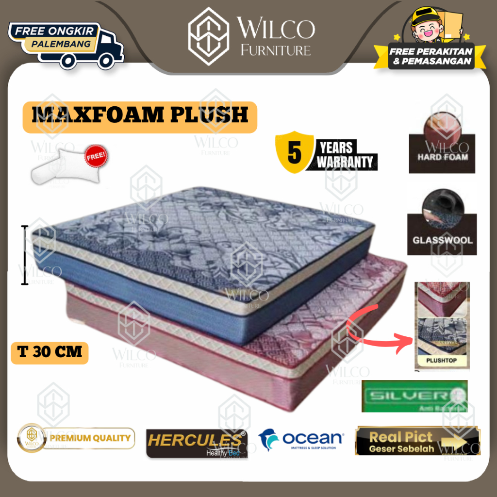 Kasur Busa Hercules Maxfoam Kasur Busa Ocean Springbed Murah Ocean Herucules Kasur Busa Density  Mur