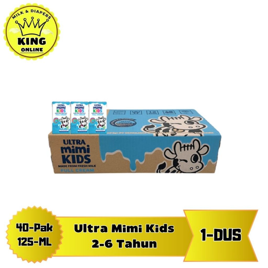 

ULTRA MIMI KARTONAN COKLAT/VANILA/FULL CREAM/STRAWBERRY/125ML/king.online