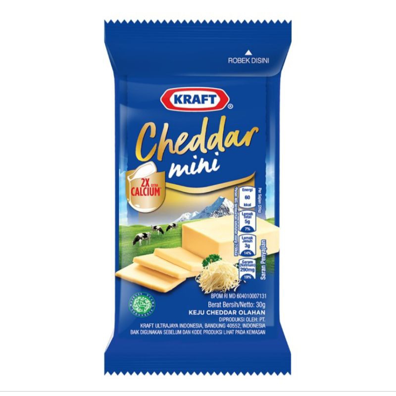 

Kraft Keju Cheddar 30 g