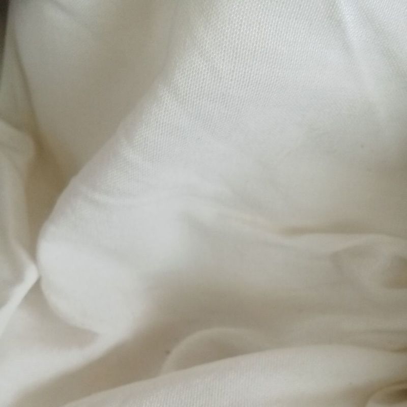 Kain rayon santung putih polos bahan membatik