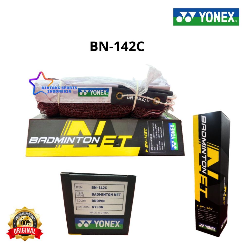Net Yonex BADMINTON BULUTANGKIS NET YONEX BN 142 C ORIGINAL