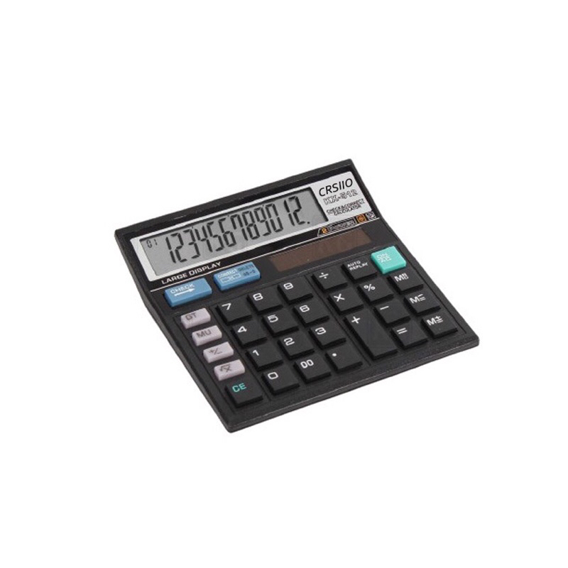 

Kalkulator 12 Digit / Kakulator Dagang / Calculator CT 512 MURAH S020 R1101 / Type 1 Layar
