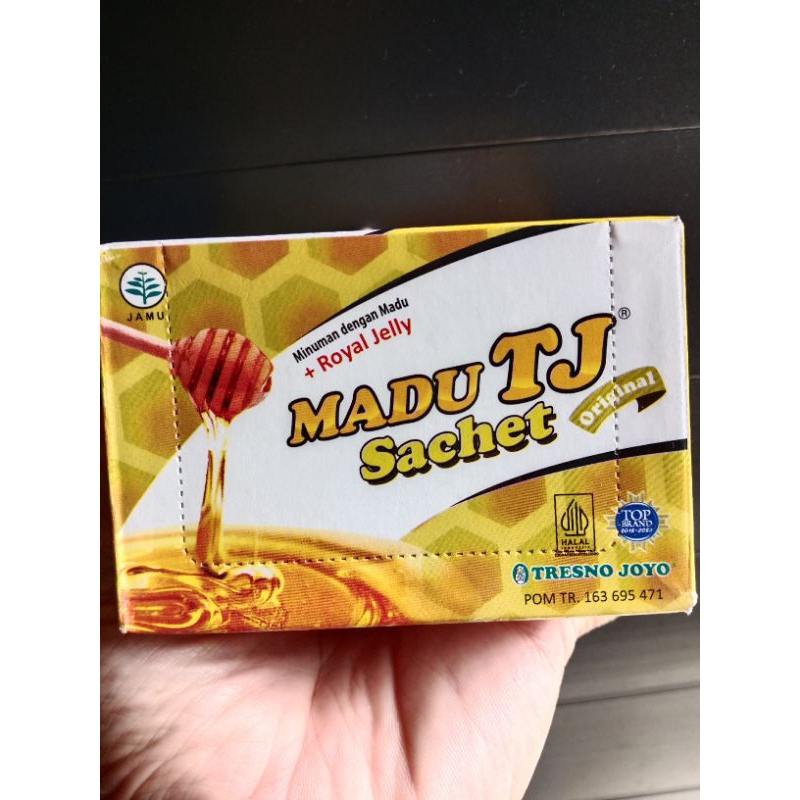 

Madu TJ 1 Pack isi 12 Sachet