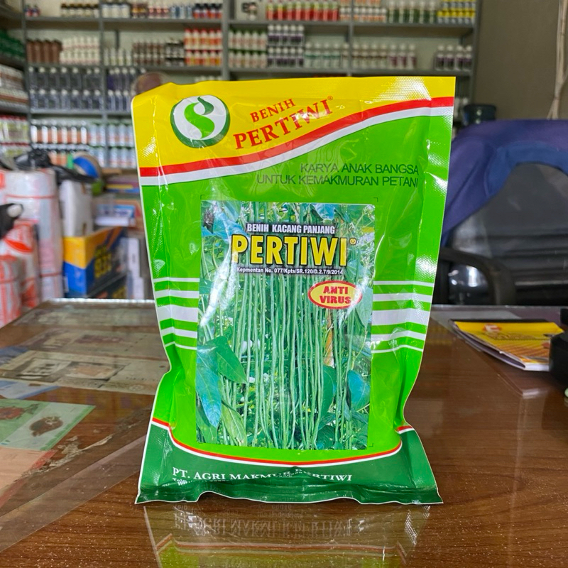 Bibit Benih Kacang Panjang Pertiwi 500gr Anti Virus