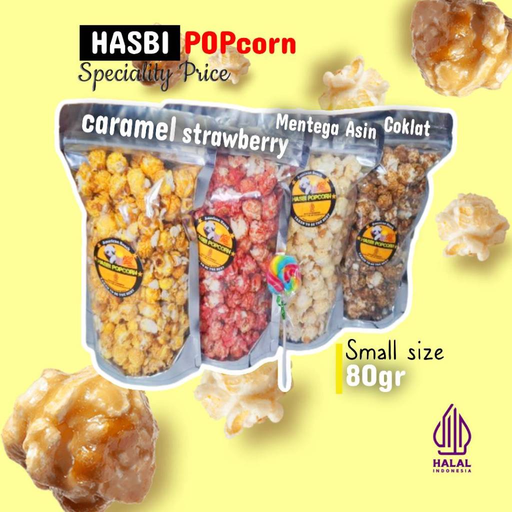 

HASBI POPCORN BIG BALL CARAMEL /PEDAS/ CHOCOLATE /BBQ/MENTEGA/ JUMBO MUSHROOM TERMURAH/HAMPERS POPCORN
