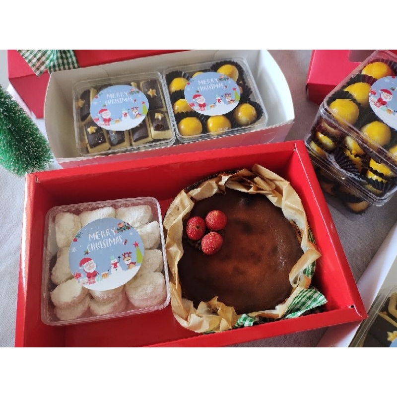 

Hampers burnt cheese cake 15cm &Kuker250g