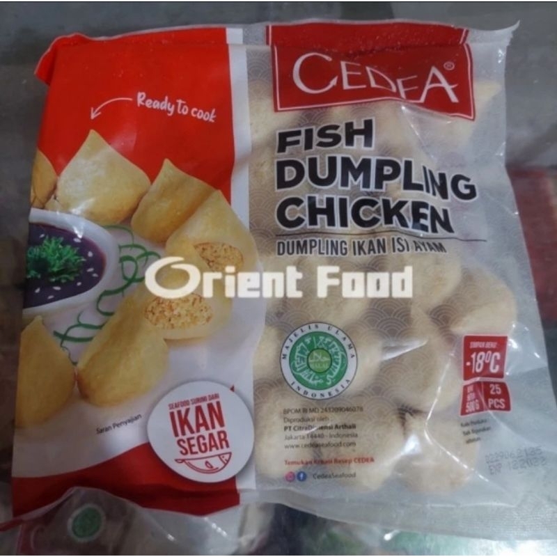 

Cedea Fish Dumpling Chicken Ayam 500gr