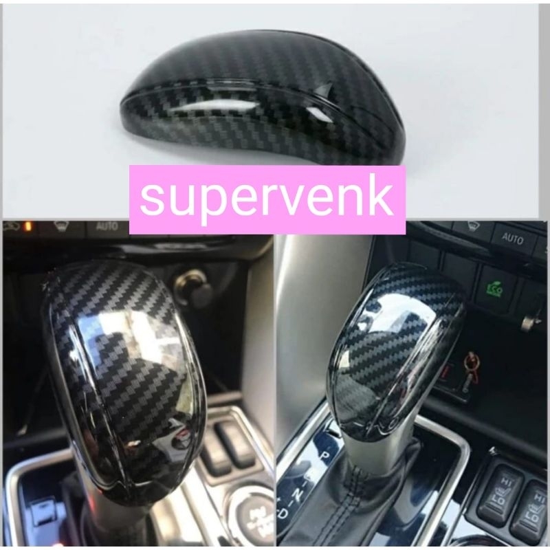 cover carbon gear shift knob porsneling matic mitsubishi eclipse cross