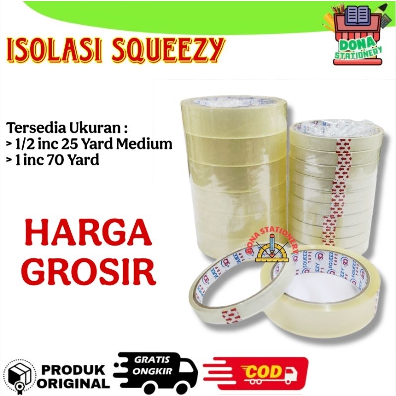 

[ 1 PCS ] ISOLASI SQUEEZY 1 IN dan 1/2 IN | SOLASI MURAH