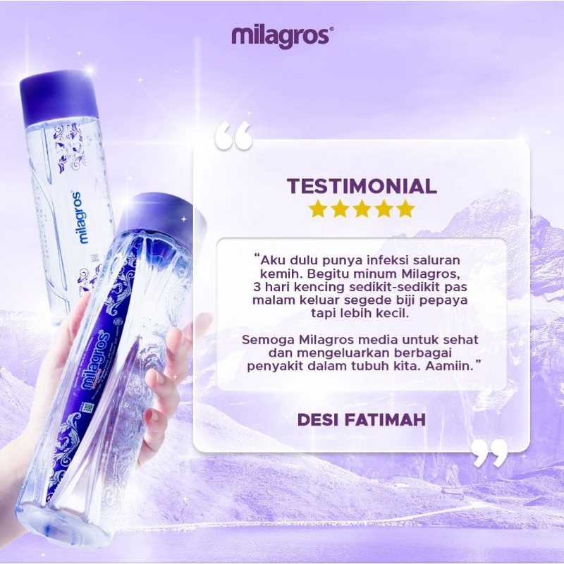 

mila grosss 612ml super Alkaline stable, Alami ph 9+