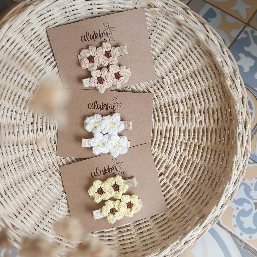 CILUKBA.BABY ~ JEPIT RAMBUT BUNGA ANAK