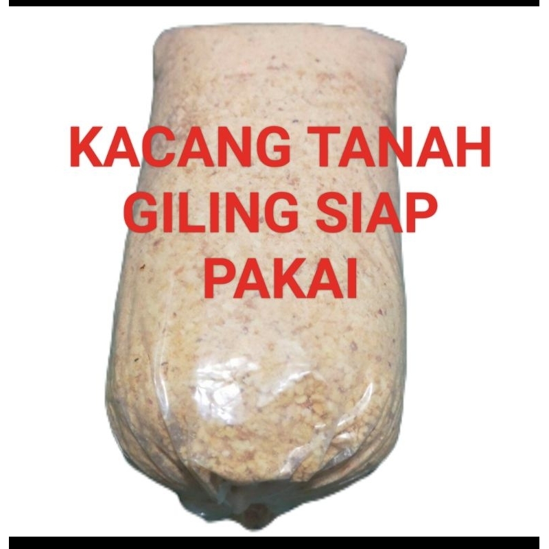 

kacang tanah giling siap pakai 1/2 kg atau 500 gr