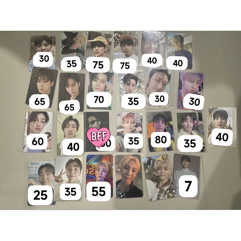 Photocard Seventeen Mingyu Wonwoo The8
