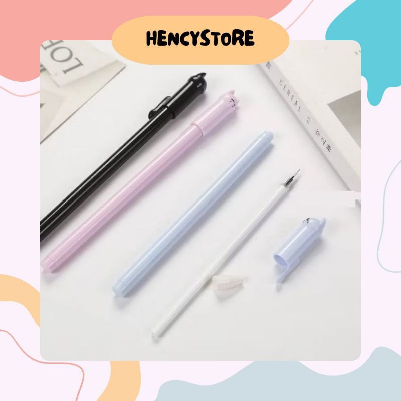 

(HencyStore) PULPEN MURAH KARAKTER KUCING - PENA KARAKTER KUCING
