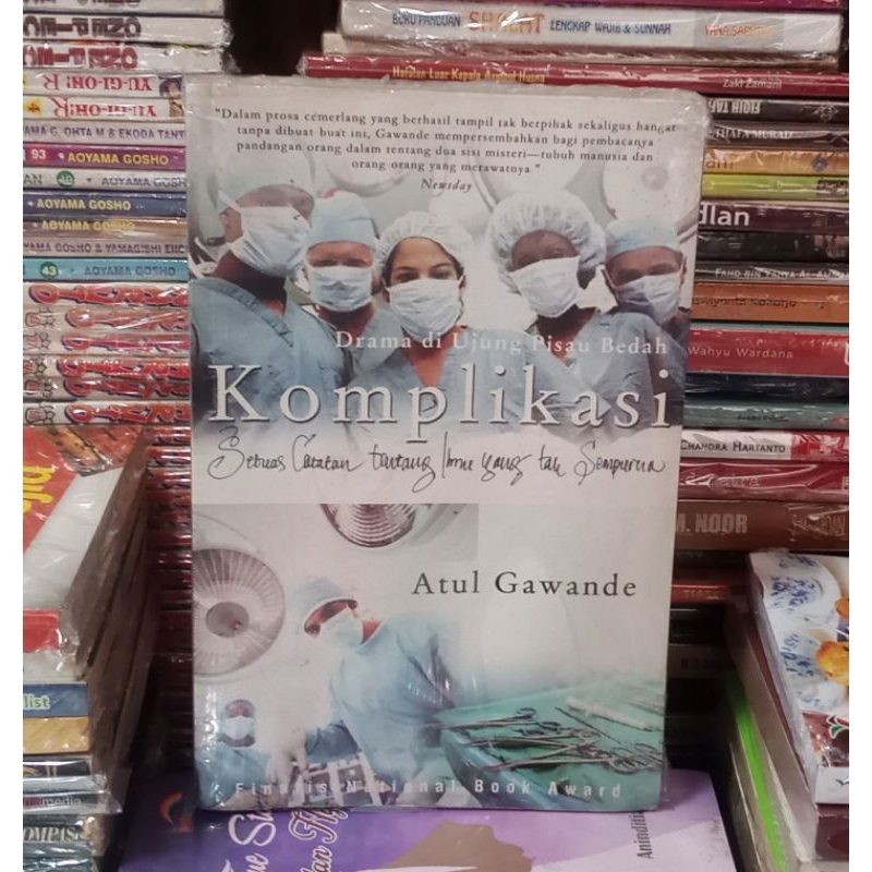 Buku Drama Diujung Pisau Bedah Komplikasi - Atul Gawande (Original Preloved)