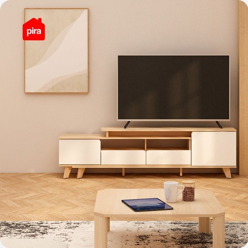 meja tv bisa dilipat sakura tv