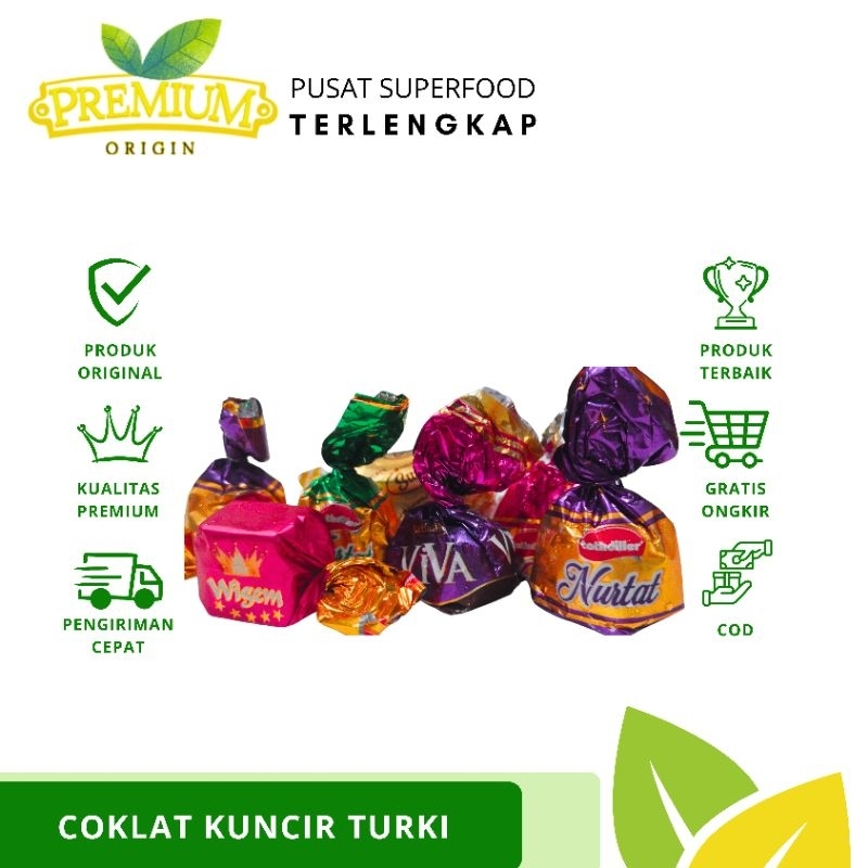 

Coklat Kuncir Turki MIX | Coklat Candy Turki | Coklat Oleh oleh Haji Umroh