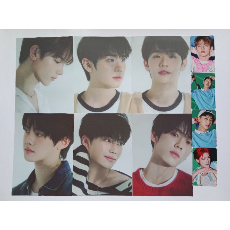 Zerobaseone Photocard Postcard ZB1 Zhang Hao Taerae Matthew Ricky Gyuvin Gunwook Yujin