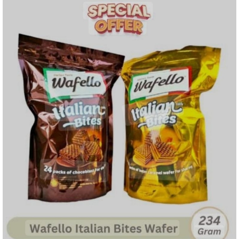 

wafelo bites 1 dus isi 6 / wafello bittes