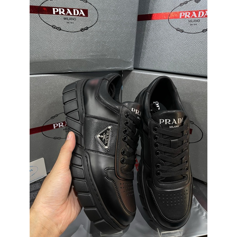 SEPATU PRIA IMPORT PRADA ORIGINAL HIGH QUALTY 100%