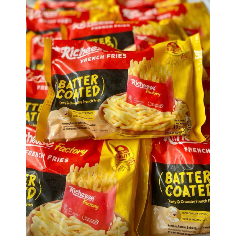 

RICHEESE French Fries Batter Coated 450 Gram