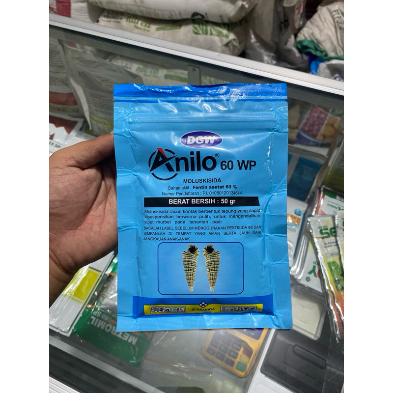 Obat keong sawah ANILO 60 WP 50gr