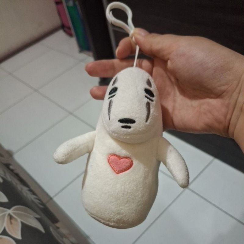 boneka ganci ghibli hantu putih preloved kondisi bagus