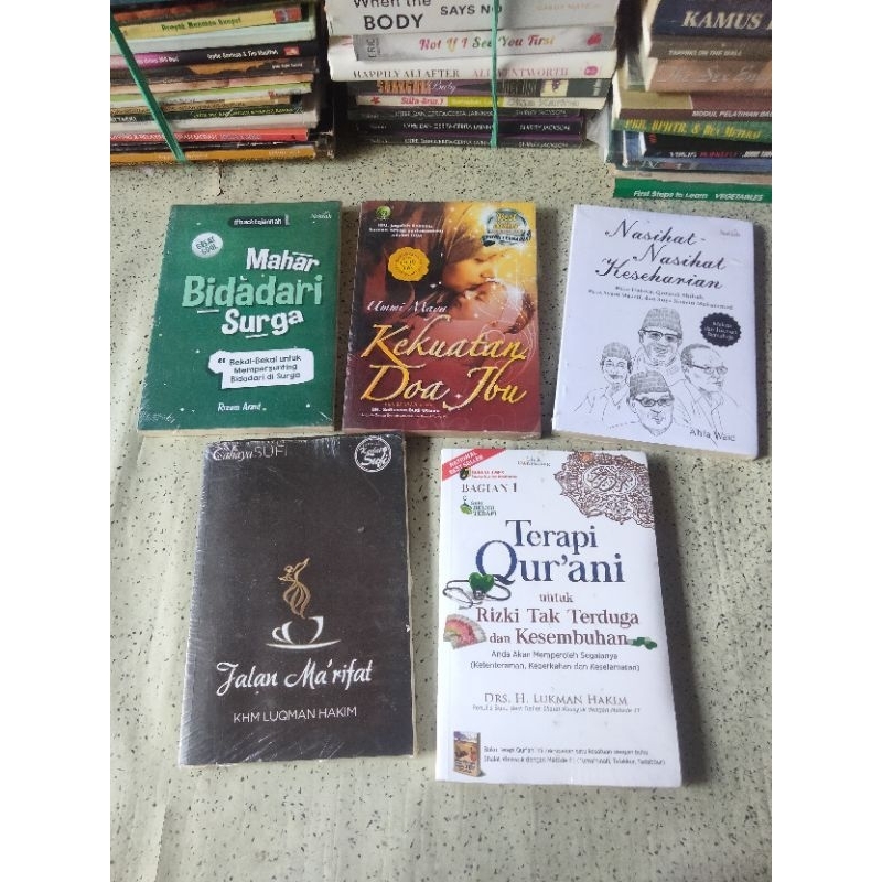 Varian Buku Religi Islam, MAHAR BIDADARI SURGA, Kekuatan DOA Ibu, Nasihat Keseharian, Jalan Ma'rifat