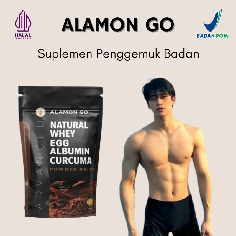 

alamon go,susu protein,susu penambah berat badan Original Bpom