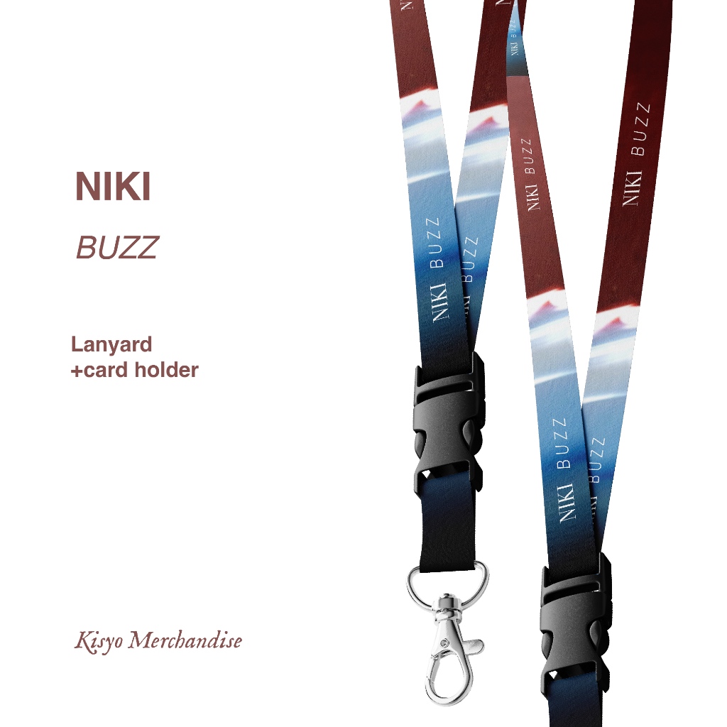 

NIKI BUZZ Lanyard + Cardholder | Merchandise NIKI