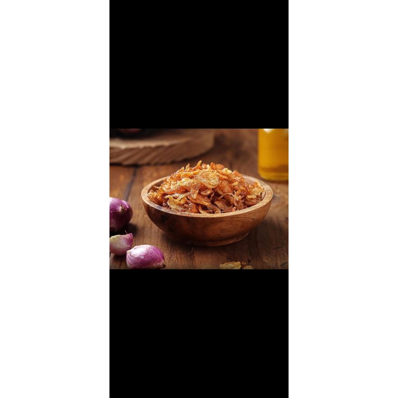 

bawang goreng asli tanpa campuran tepung 1 kg