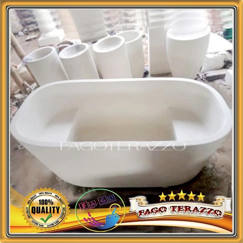 Bathtub Terazzo Jacuzzi Natural