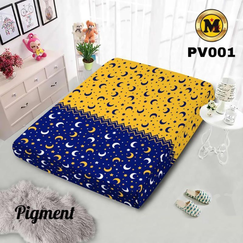 Sarung Kasur Busa Resleting 160x200x20 Bahan Katun / Urung Kasur Busa Resleting 180x200x20 Bahan