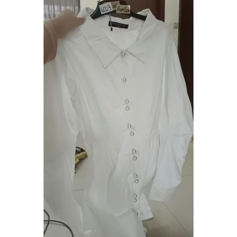 baju atasan bahan katun tunik