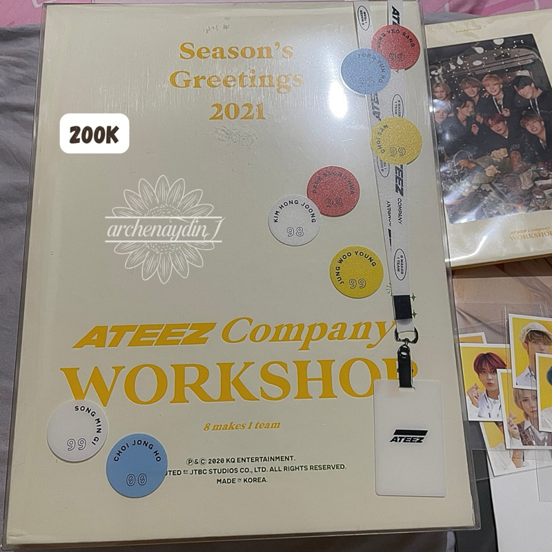 Ateez Season Greetings 2021