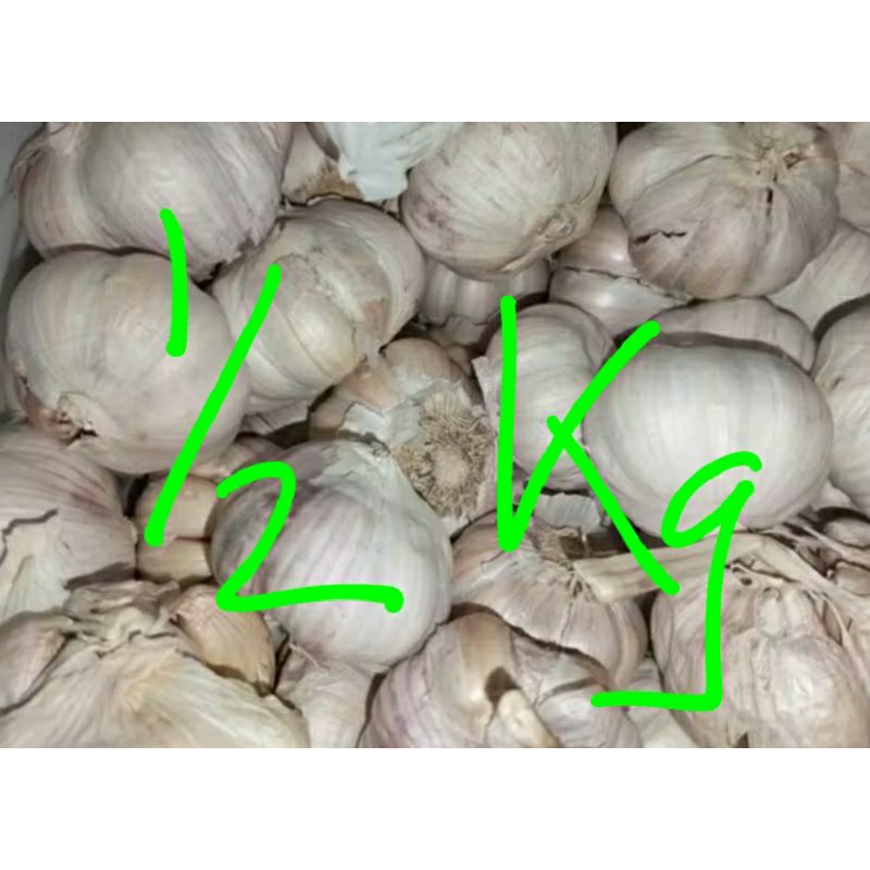 

Bawang putih Honan Bersih 1/2 Kg