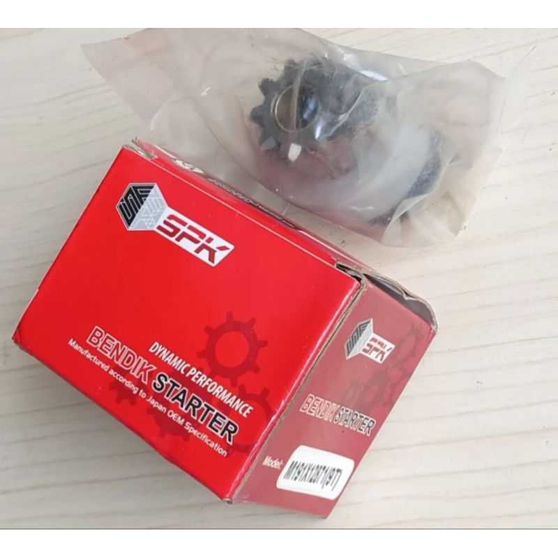 Bendik Bendix Starter mobil Mitsubishi T120SS Inject 9 Gigi merk SPK
