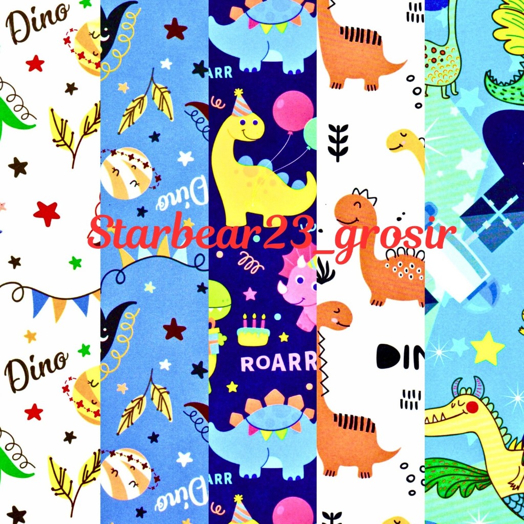 

Kertas kado Doff Jurassic Dino Sansanwawa