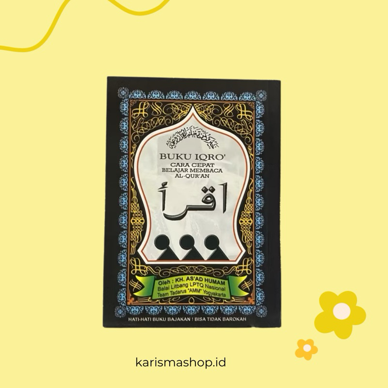 

[READY STOCK] IQRO Original Hitam dan Juz’Amma A6