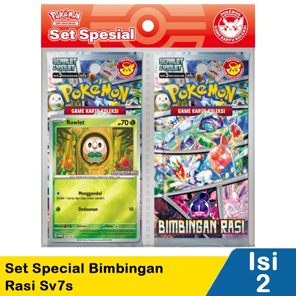 Set Spesial Pokemon Bimbingan Rasi - Indomaret