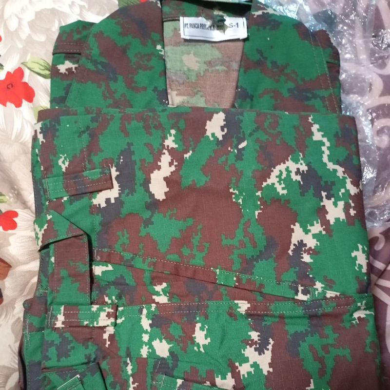 Baju PDL NKRI jatah TNI AD