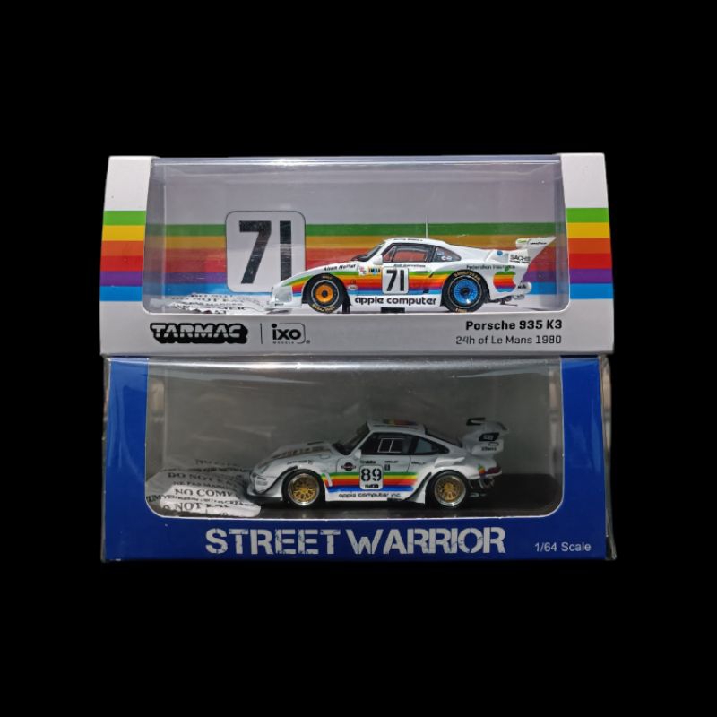 Sepaket Tarmac Porsche 935 K3 + Street Weapon 993 RWB Apple Computer