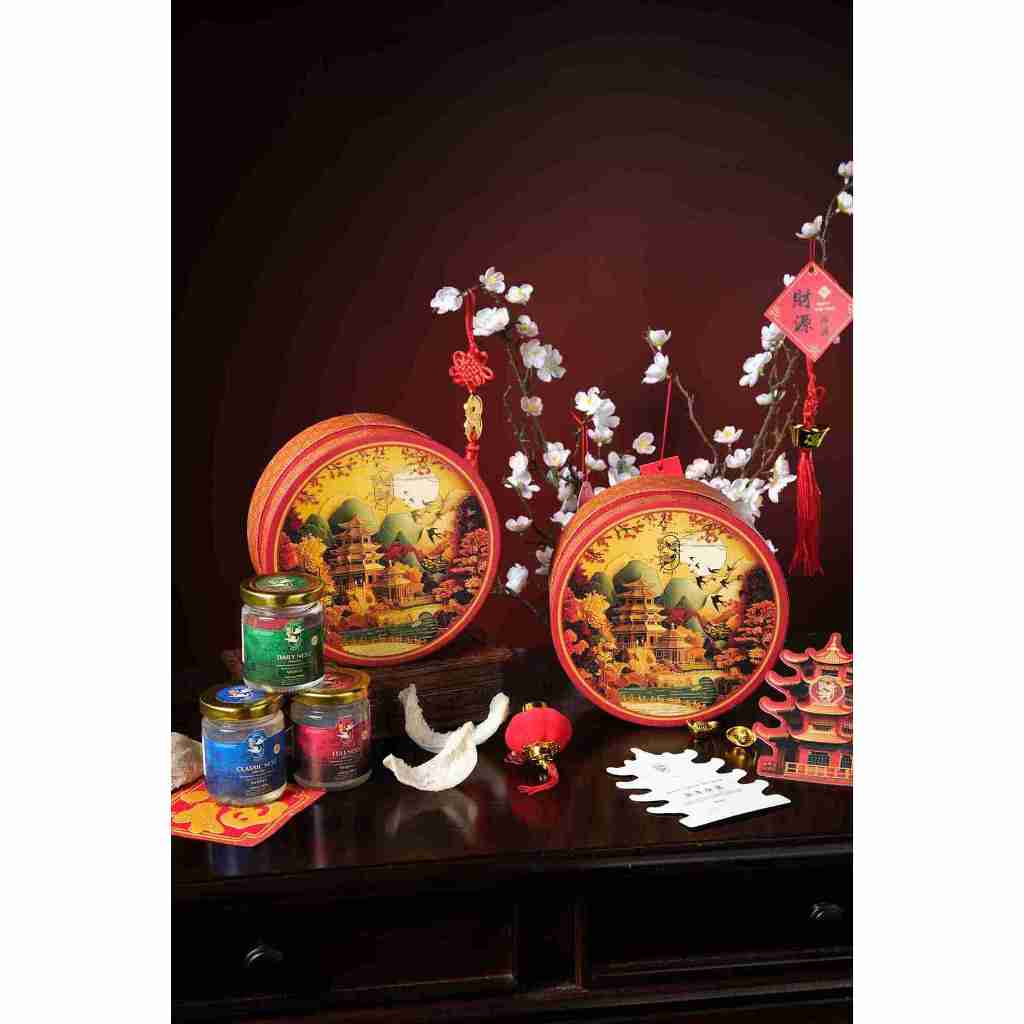 

NYONYA WALET - Bird Nest - Imlek Hampers - 幸 Xìng Edition - Isi 4 Jar