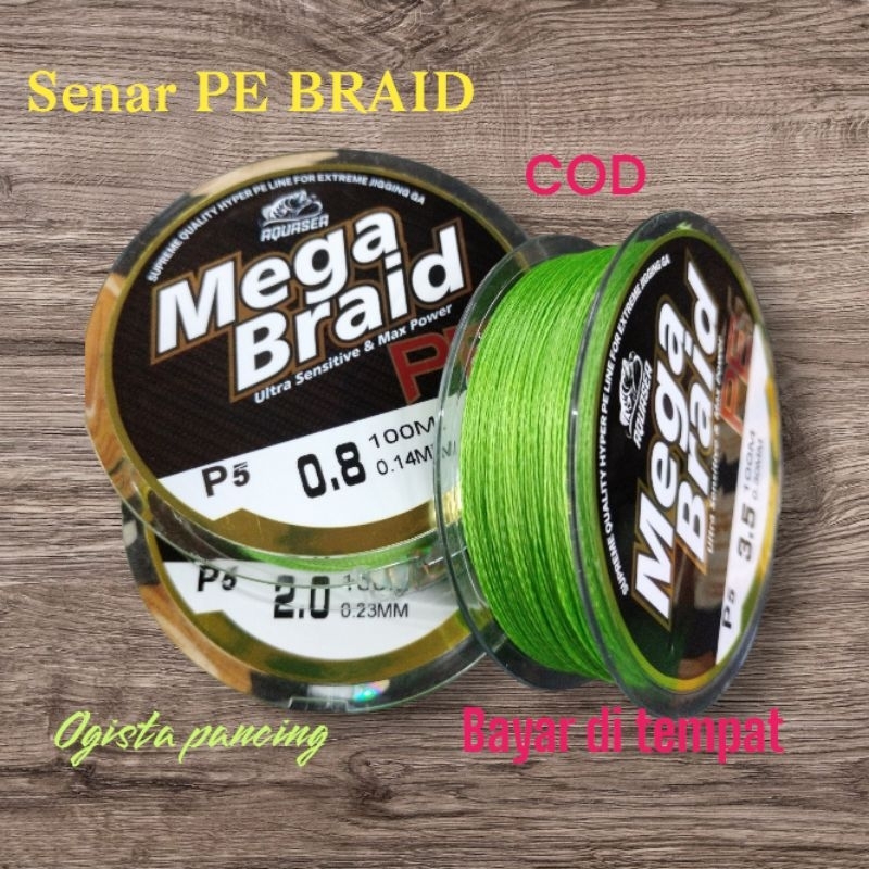 MURAH...PE HIJAU SUPER KUAT BRAIDED HALUS DAN KUAT