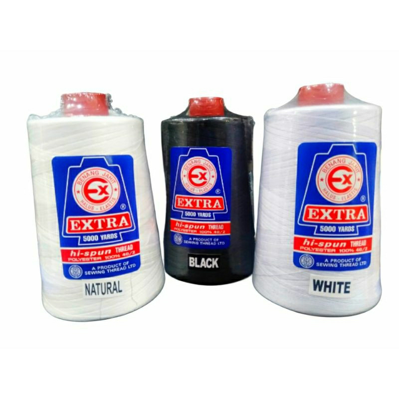 Benang Jahit Extra 5000yard / 100% Polyester