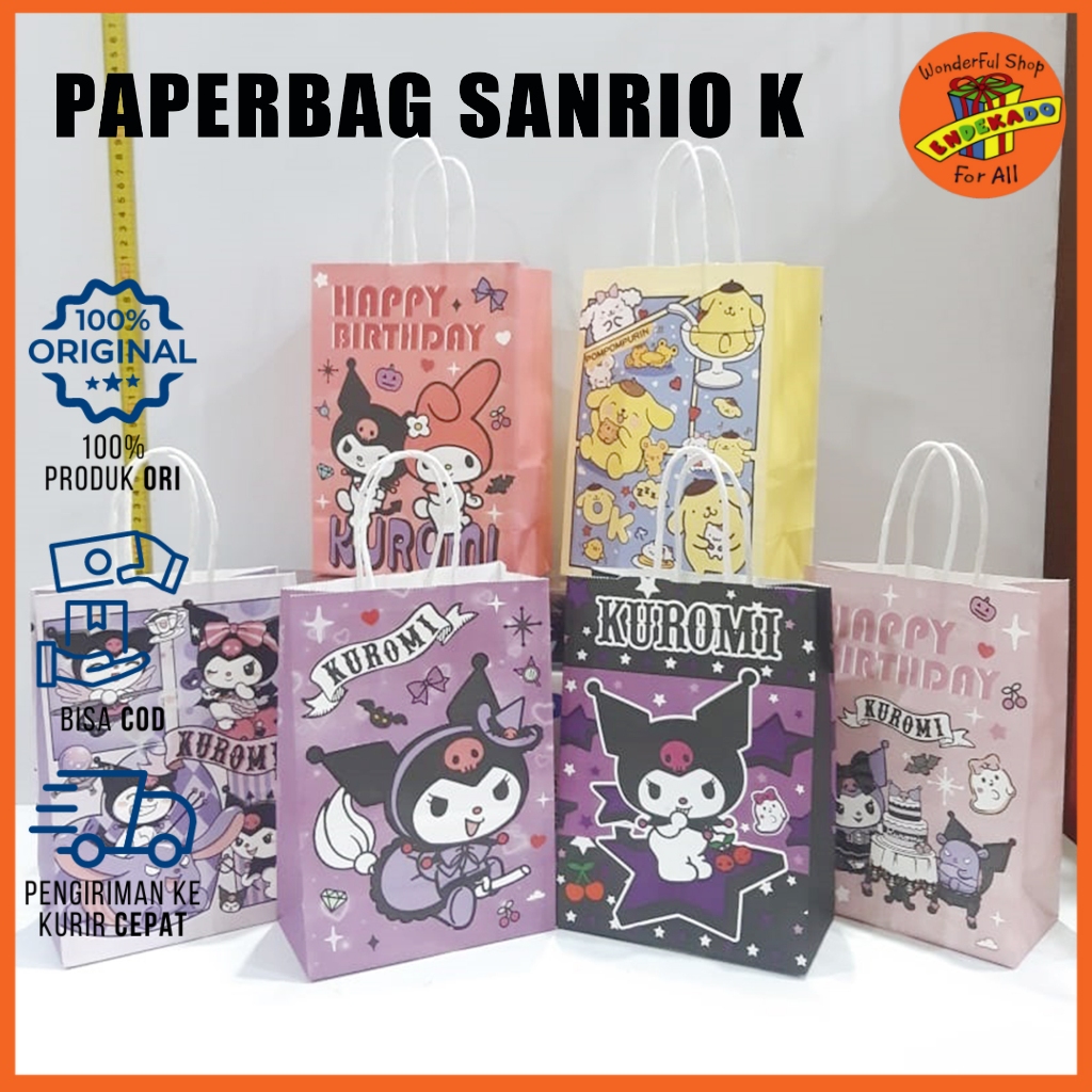 

Paperbag - Goodiebag Bahan Kertas Lucu Karakter ! MAKASSAR
